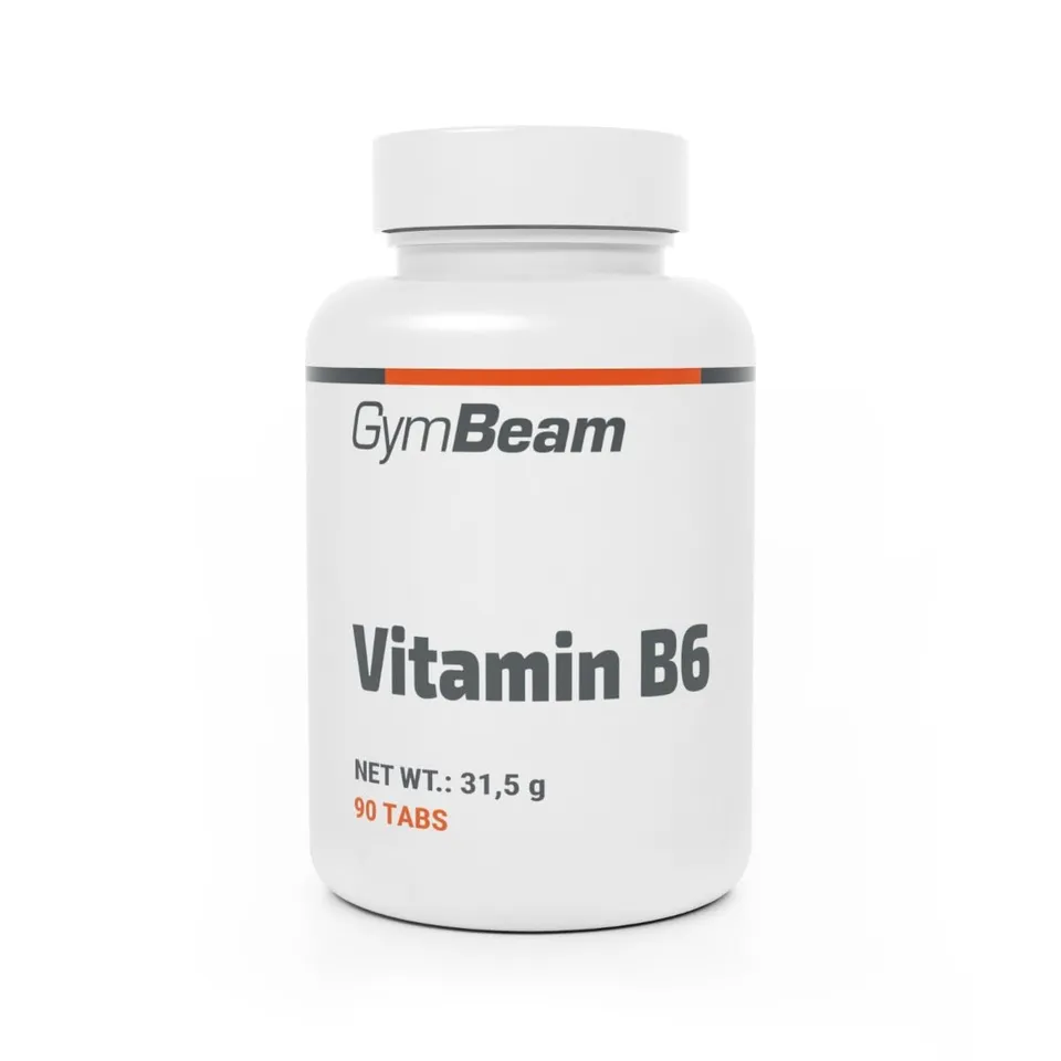 GymBeam Vitamina B6 90 Compresse Integratore Piridossina Fatica