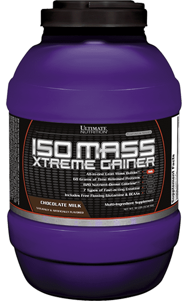 Ultimate Nutrition Isomass Xtreme Gainer polvere Chocolate Milk