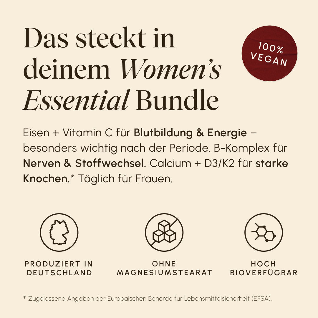 Vetain Women's Essential Bundle integratore donna ferro D3