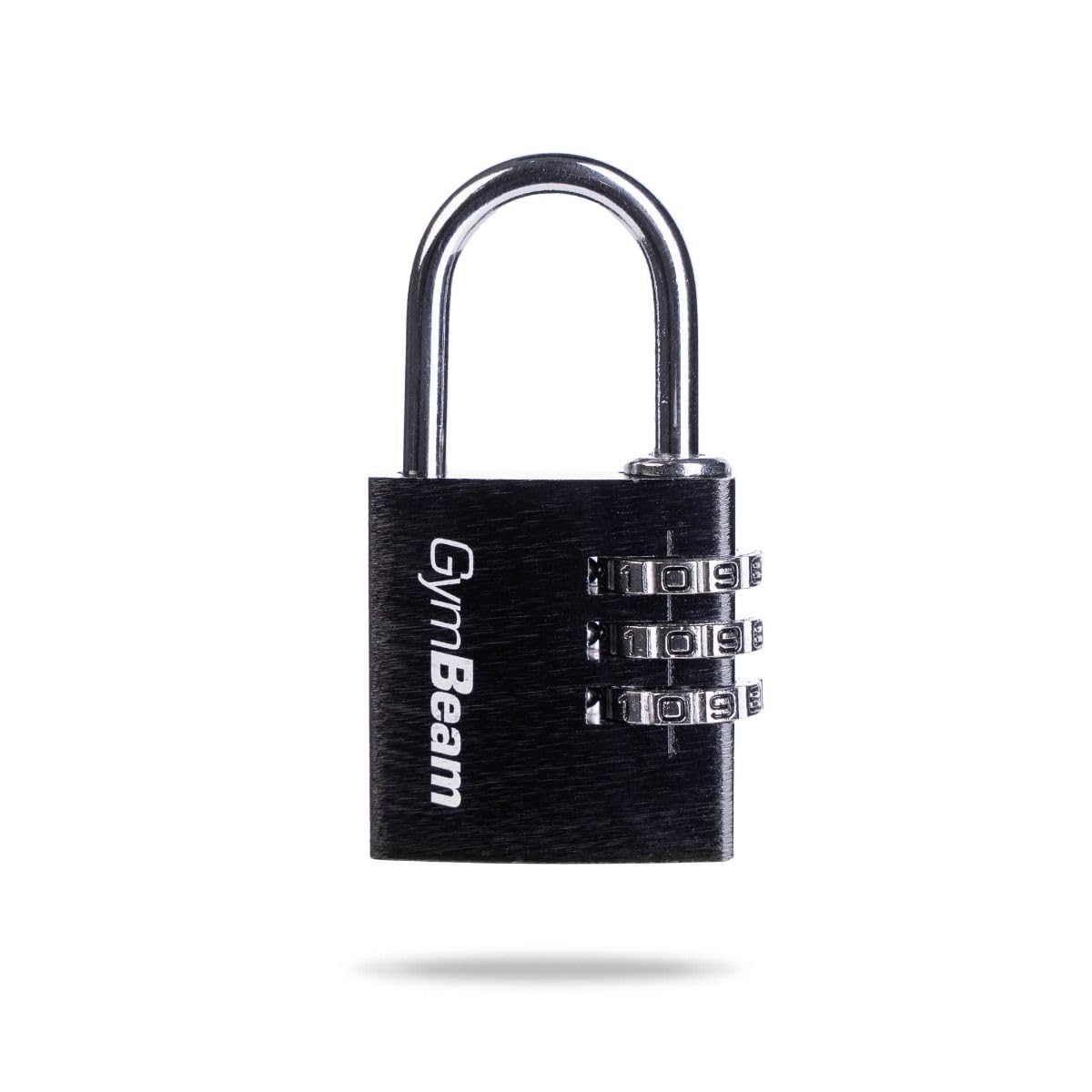 GymBeam Accessori Guard Lucchetto Combinazione Alluminio 3 Cifre