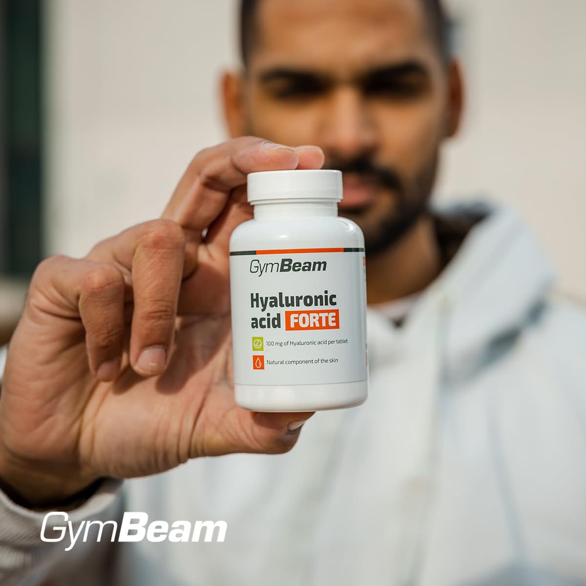 GymBeam Forte Acido Ialuronico Compresse 90 pz Vegano