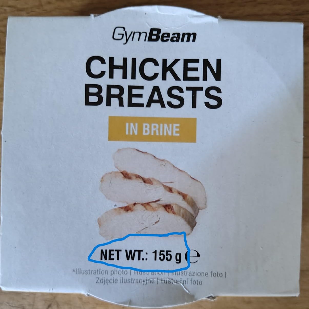 GymBeam Petto di Pollo 12x155 g Alto Proteico