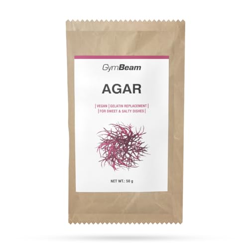 GymBeam Agar Addensante Vegetale 50 g Vegano Senza Zucchero