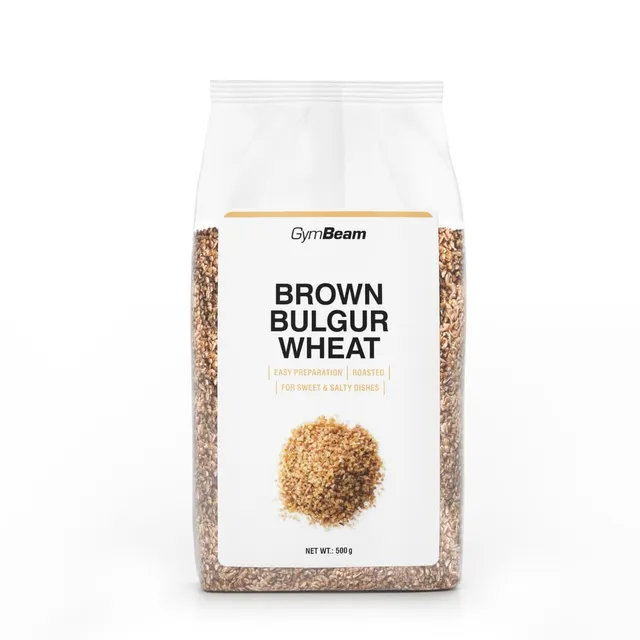 GymBeam Bulgur Scuro 500g cereale gusto nocciola
