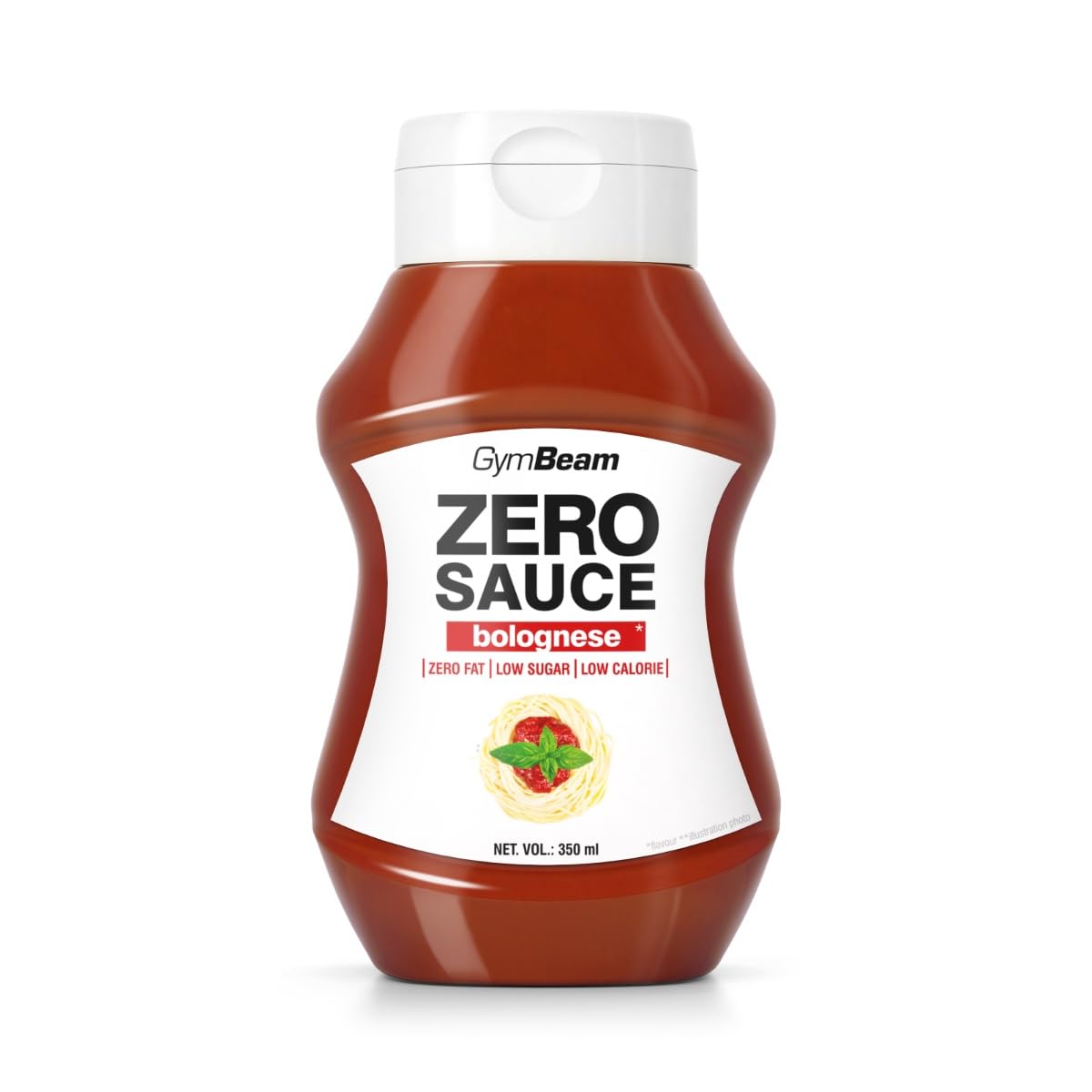GymBeam SALSA ZERO Bolognese 350 ml Senza Grassi 16 kcal
