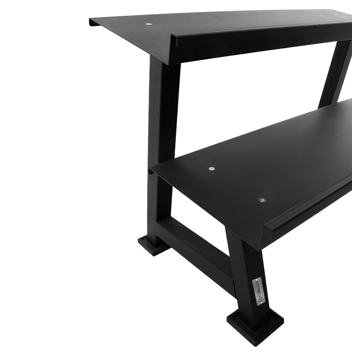 GymBeam Rastrelliera Manubri acciaio 400 kg 2 livelli
