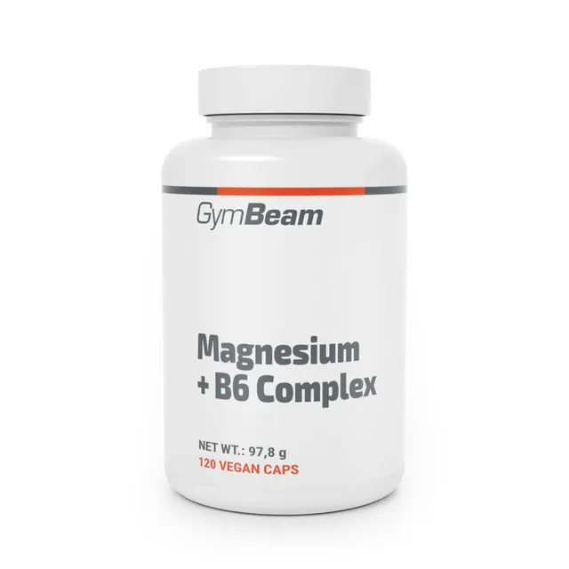 GymBeam Magnesio Citrato B6 Complex Capsule Vegane Energia