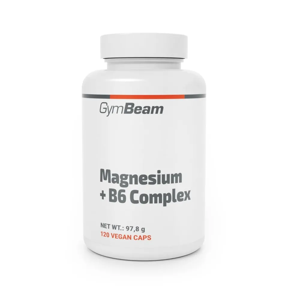 GymBeam Magnesio Citrato B6 Complex Capsule Vegane Energia