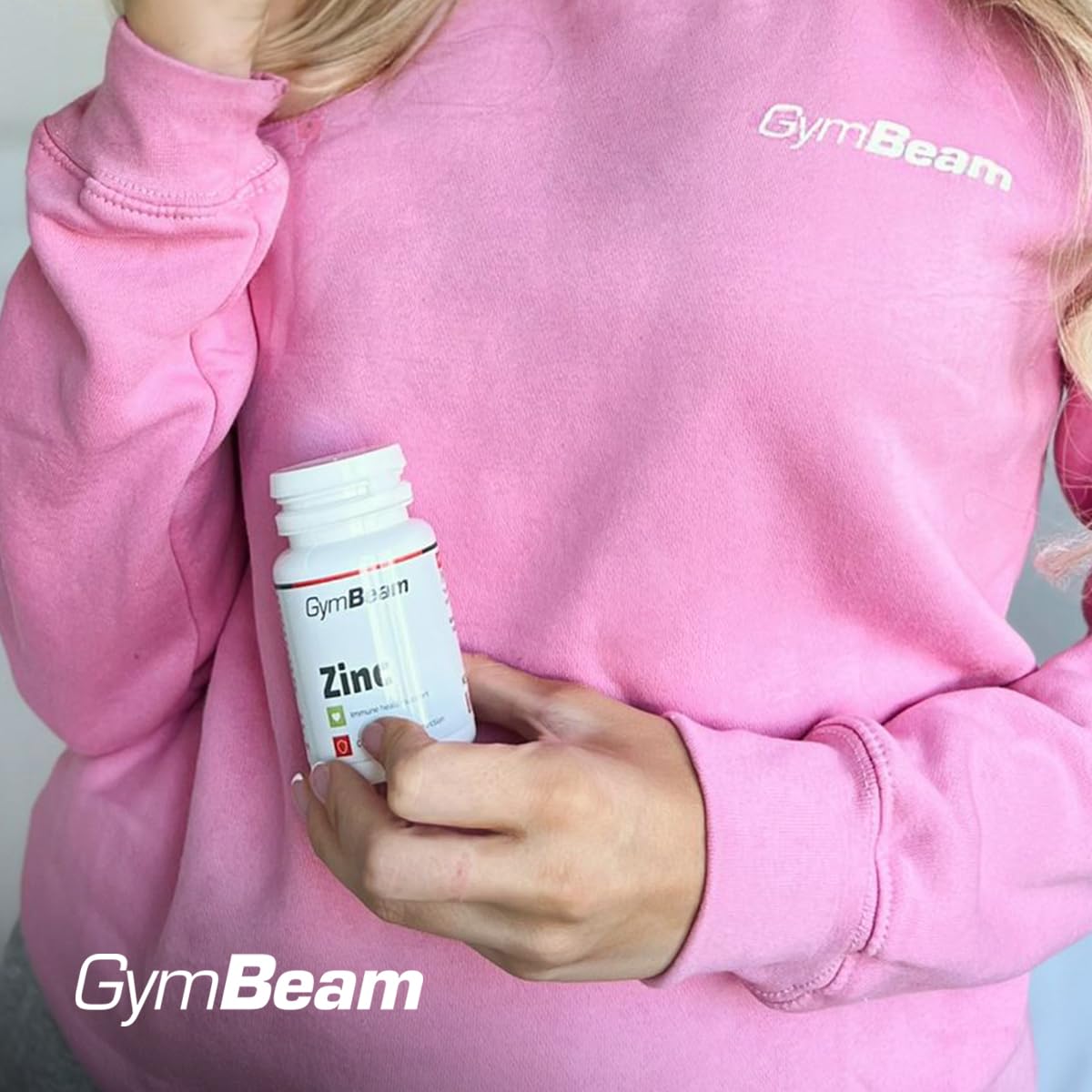 GymBeam Minerali Zinco integratore 90 tabs gusto neutro