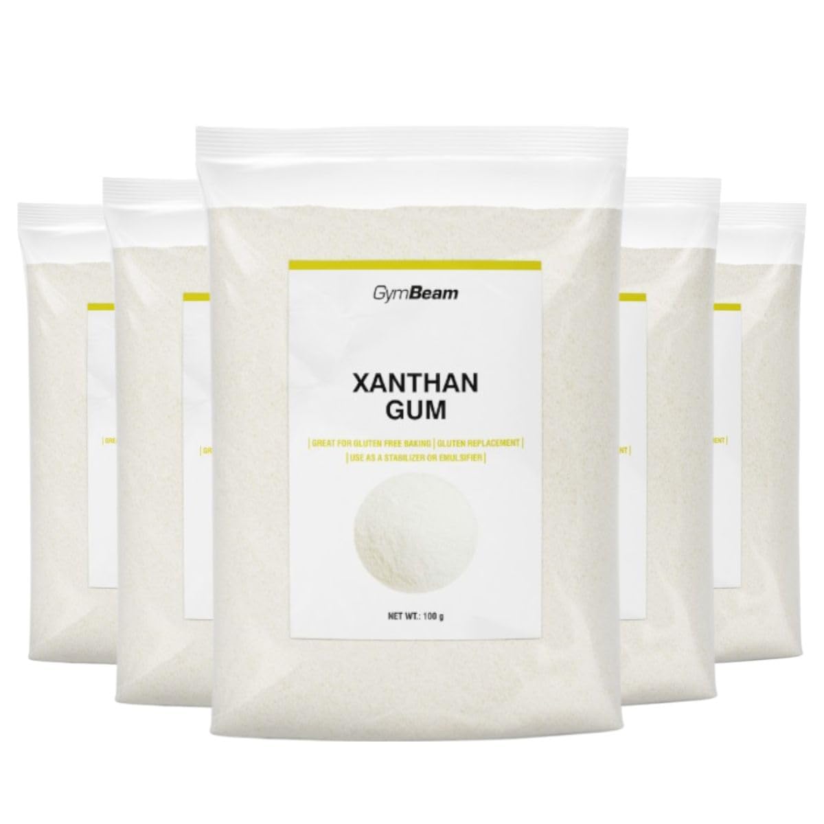 GymBeam Gomma di Xantano 100g 5 Pezzi Senza Glutine