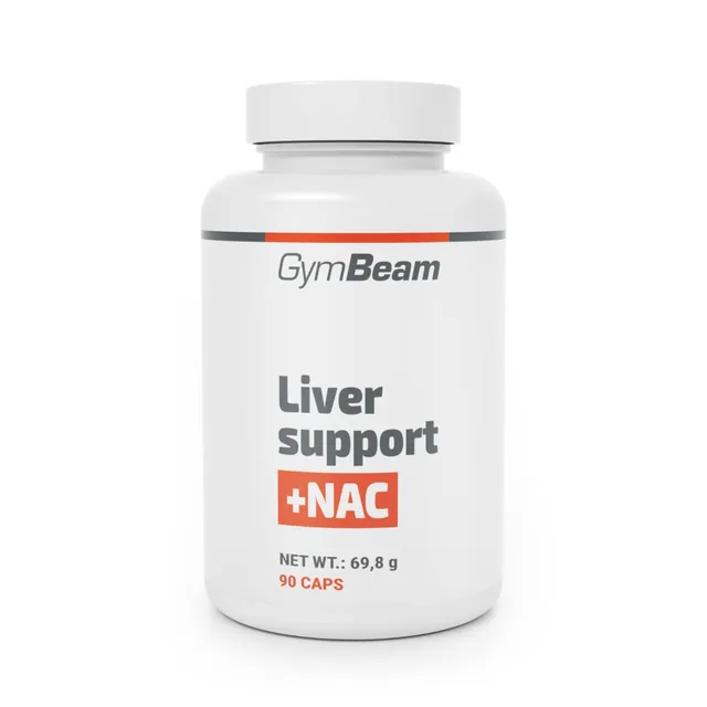 GymBeam Liver Support NAC fegato 90 capsule vegane