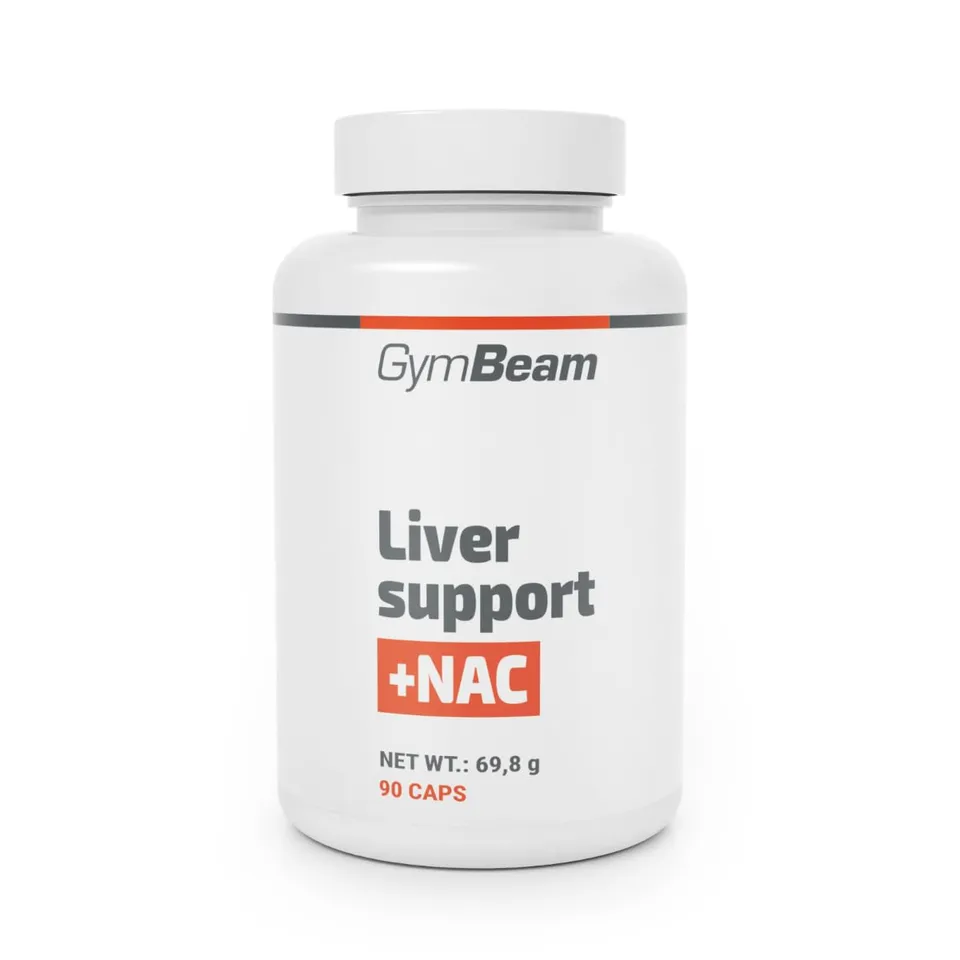 GymBeam Liver Support NAC fegato 90 capsule vegane