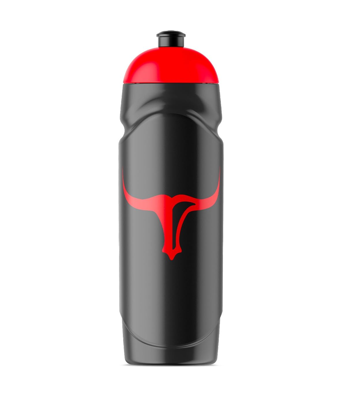 INJECT NUTRITION Borraccia 750ml bottiglia palestra nero rosso