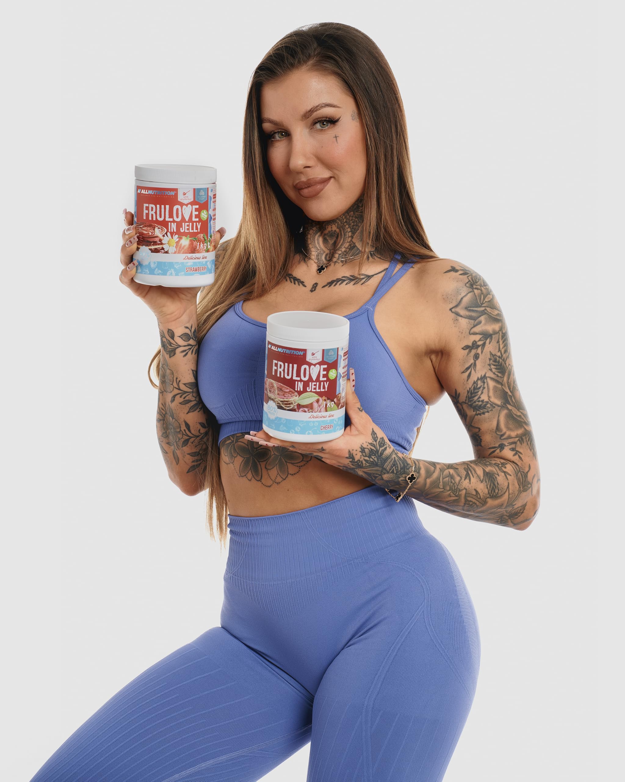 AllNutrition Frulove Marmellata Mela e Pera 1000g Senza Zucchero