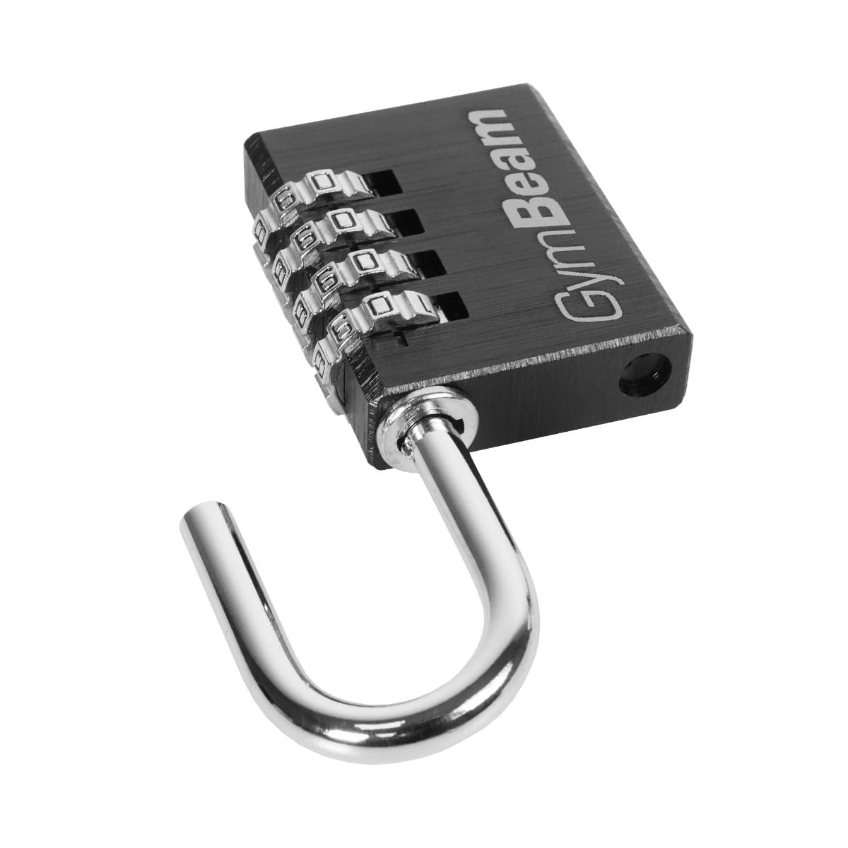 GymBeam QuadGuard Lucchetto Combinazione 4 Cifre Alluminio