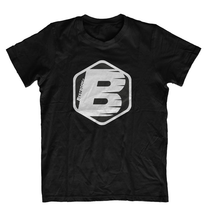 Best Body T-Shirt Nera Cotone Uomo M Medium-Fit