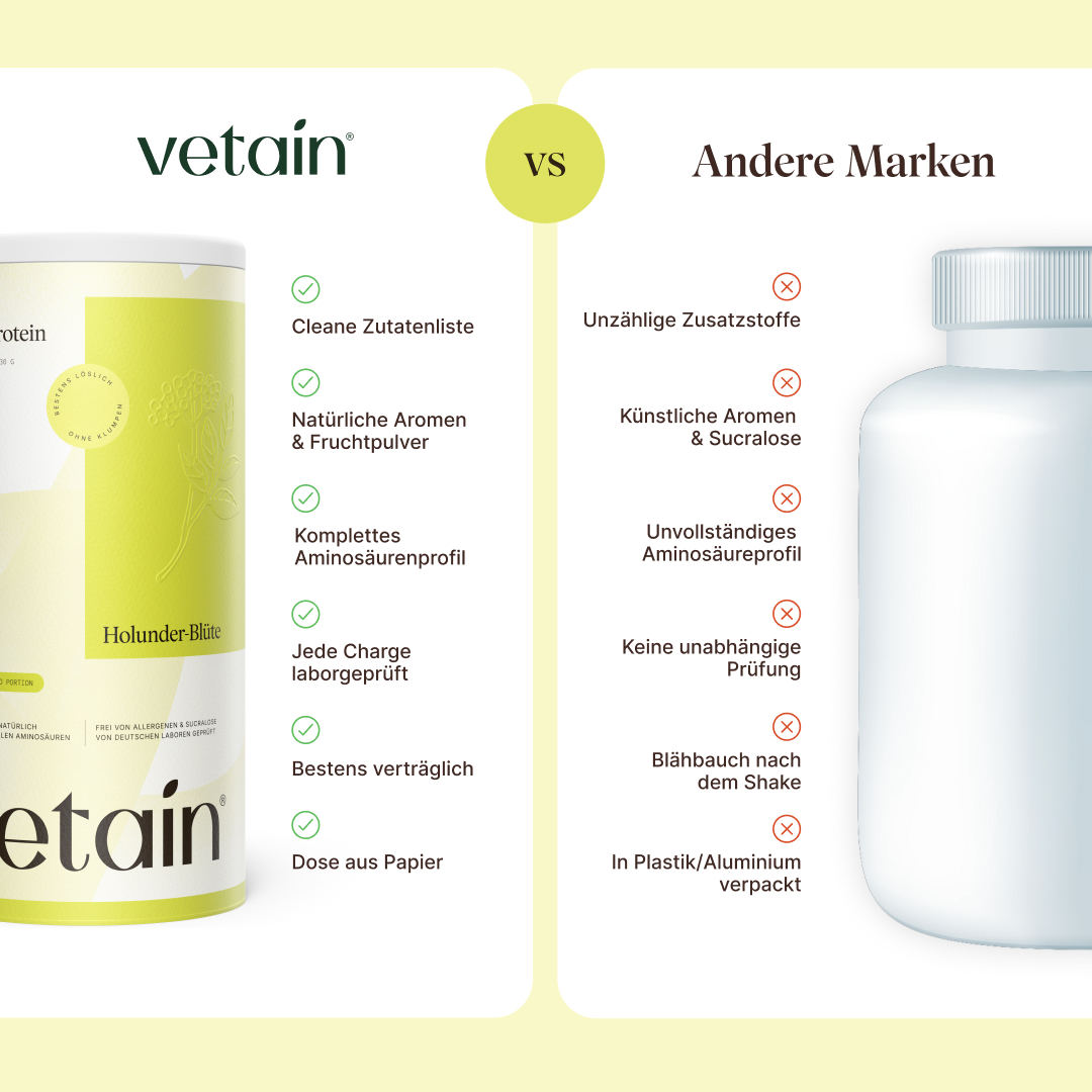 Vetain Clear Protein Vegane Sambuco 480g