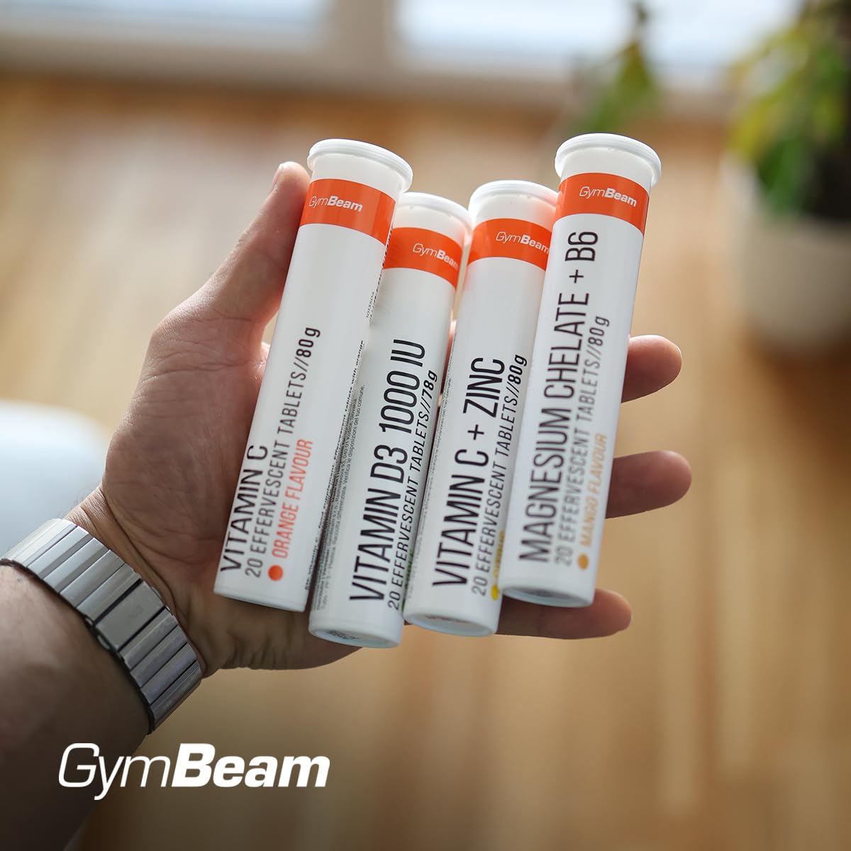 GymBeam Vitamina C Zinco effervescente immunità