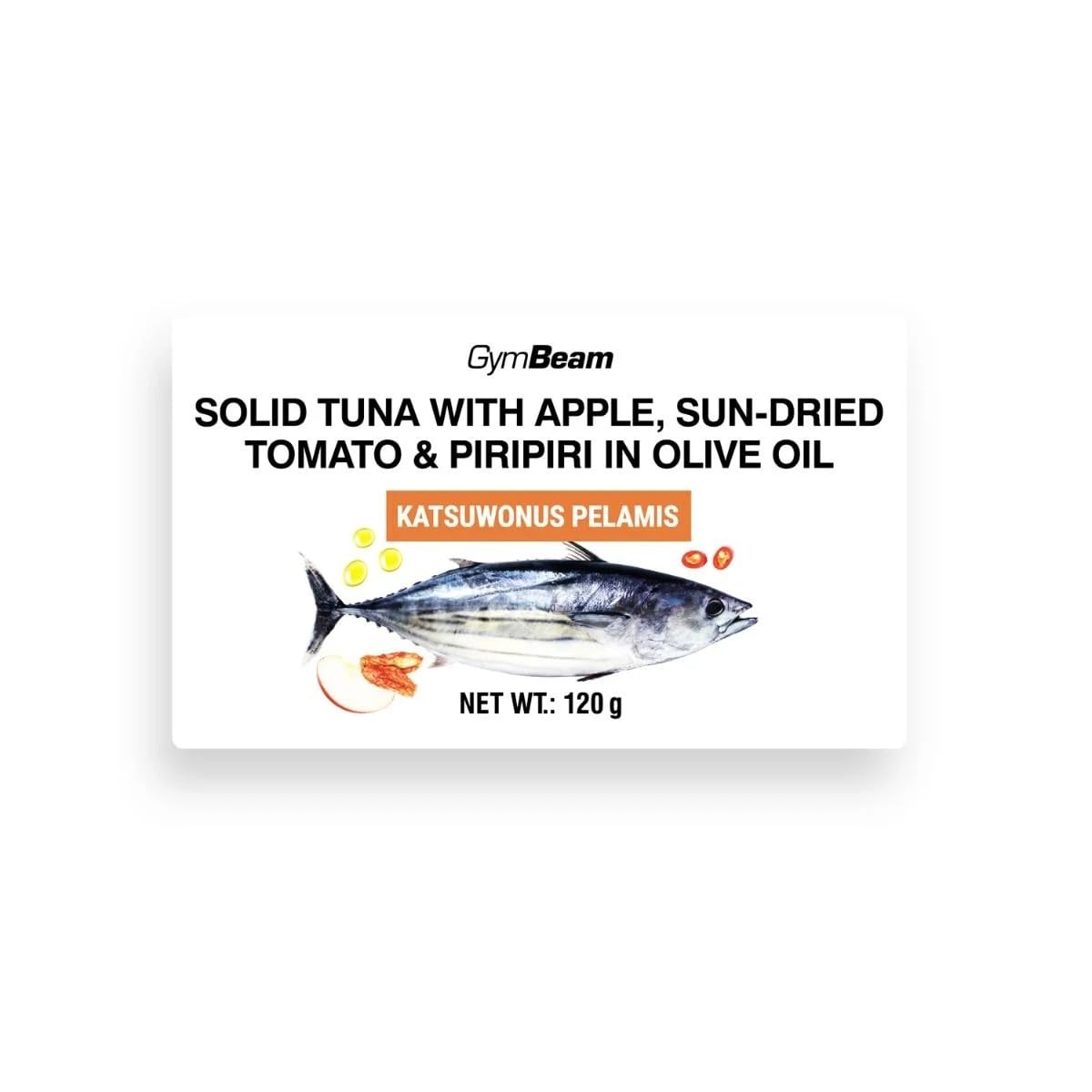 GymBeam Tonno Olio Oliva Mele 120 g Proteico