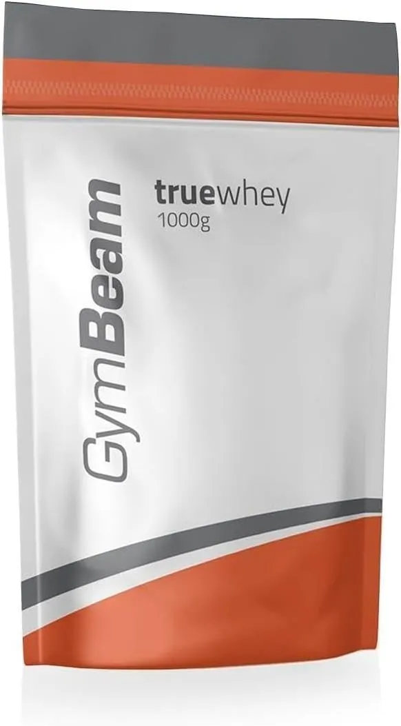 GymBeam True Whey Banana proteine whey 1000g muscoli