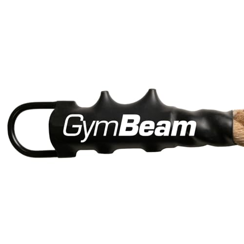 GymBeam Climbing Rope Corda Canapa 4m Occhiello Metallo