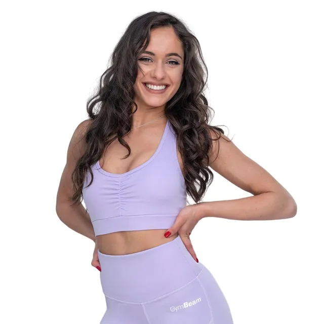 GymBeam Fave Reggiseno Sportivo Donna Senza Ferretto Traspirante