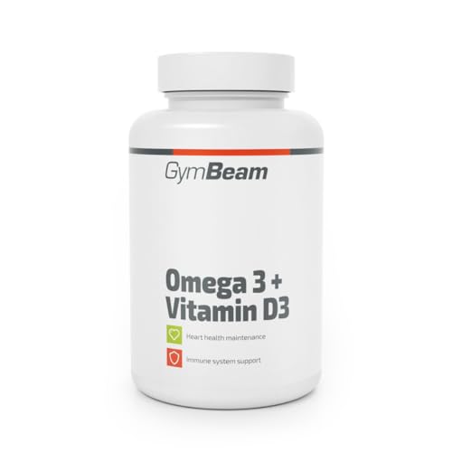 GymBeam Grassi Sani Omega 3 D3 90 capsule EPA DHA cuore