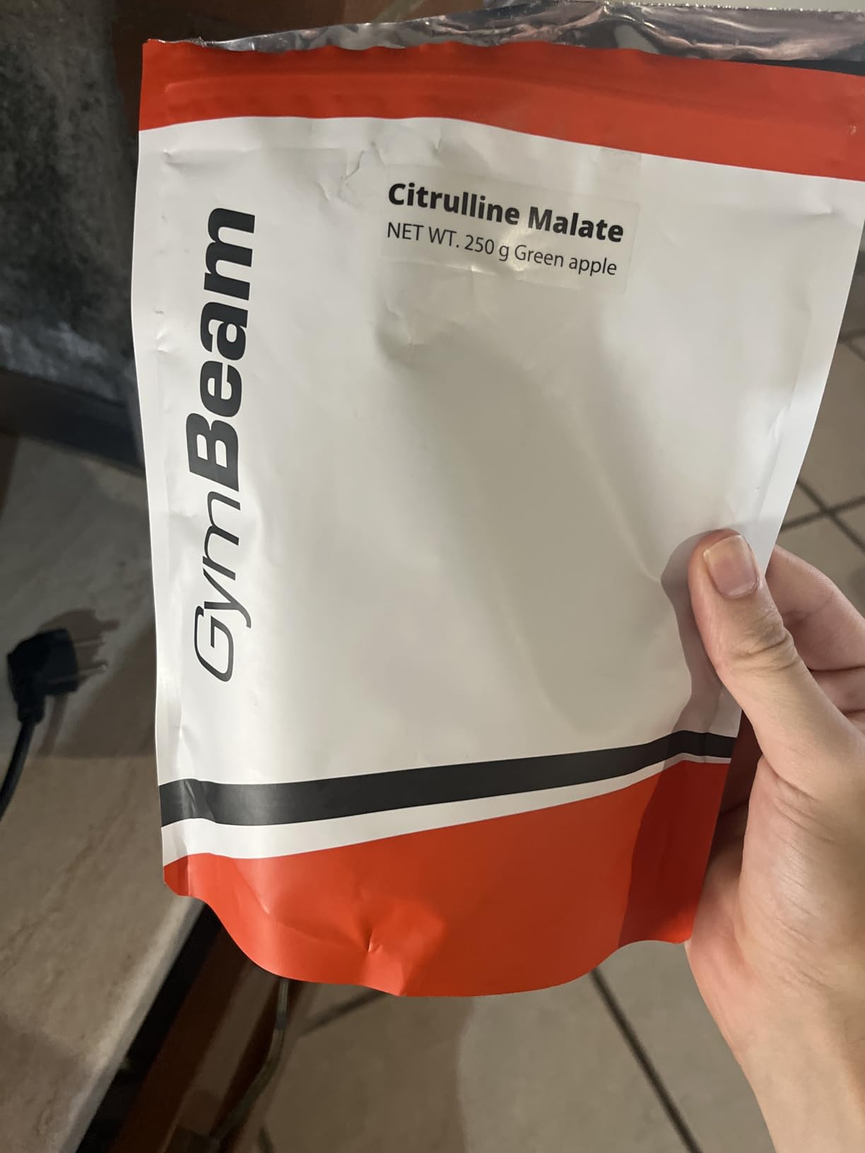 GymBeam Citrullina Malato 250g Green Apple Pump 3000mg