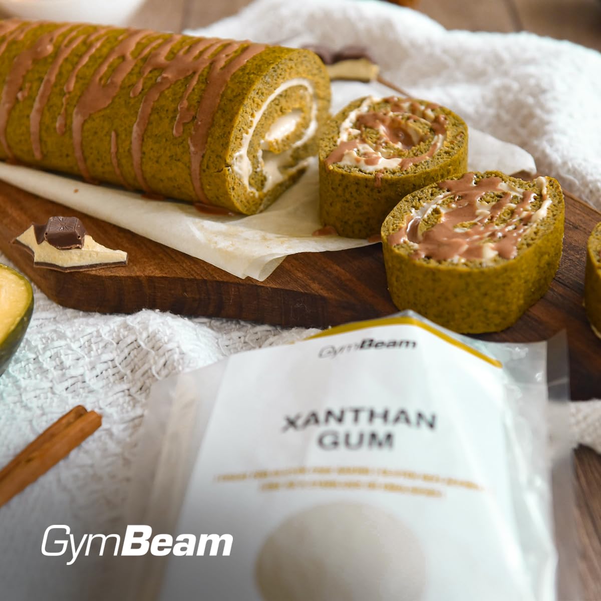 GymBeam Gomma di Xantano 100g 5 Pezzi Senza Glutine