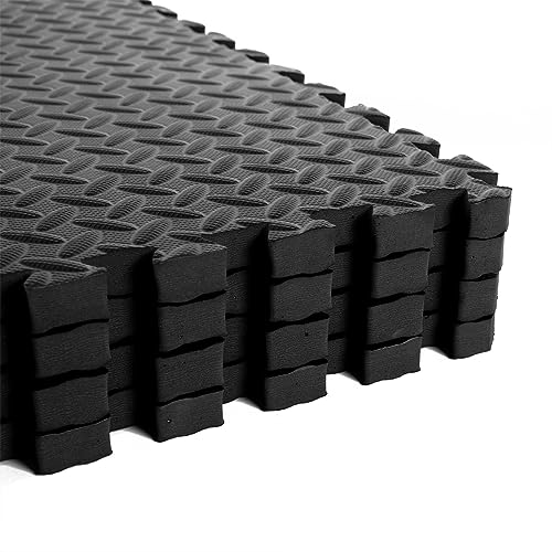 GymBeam Puzzle II Tappetino Palestra Gomma 60x60 cm 4 Pezzi