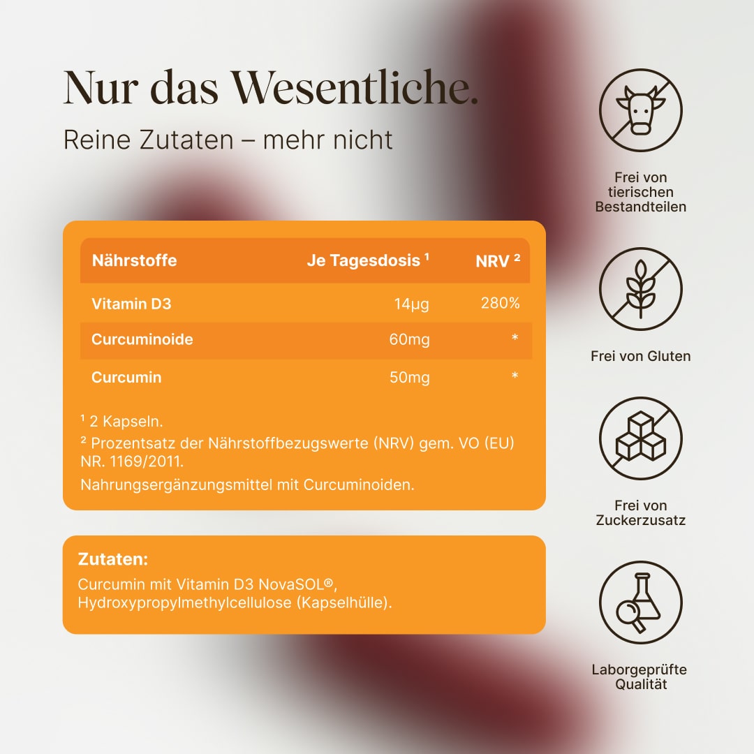Vetain Curcuma Curcumina capsule 60pz antiossidante