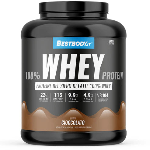 Best Body 100% Whey Vaniglia proteine siero latte 700g