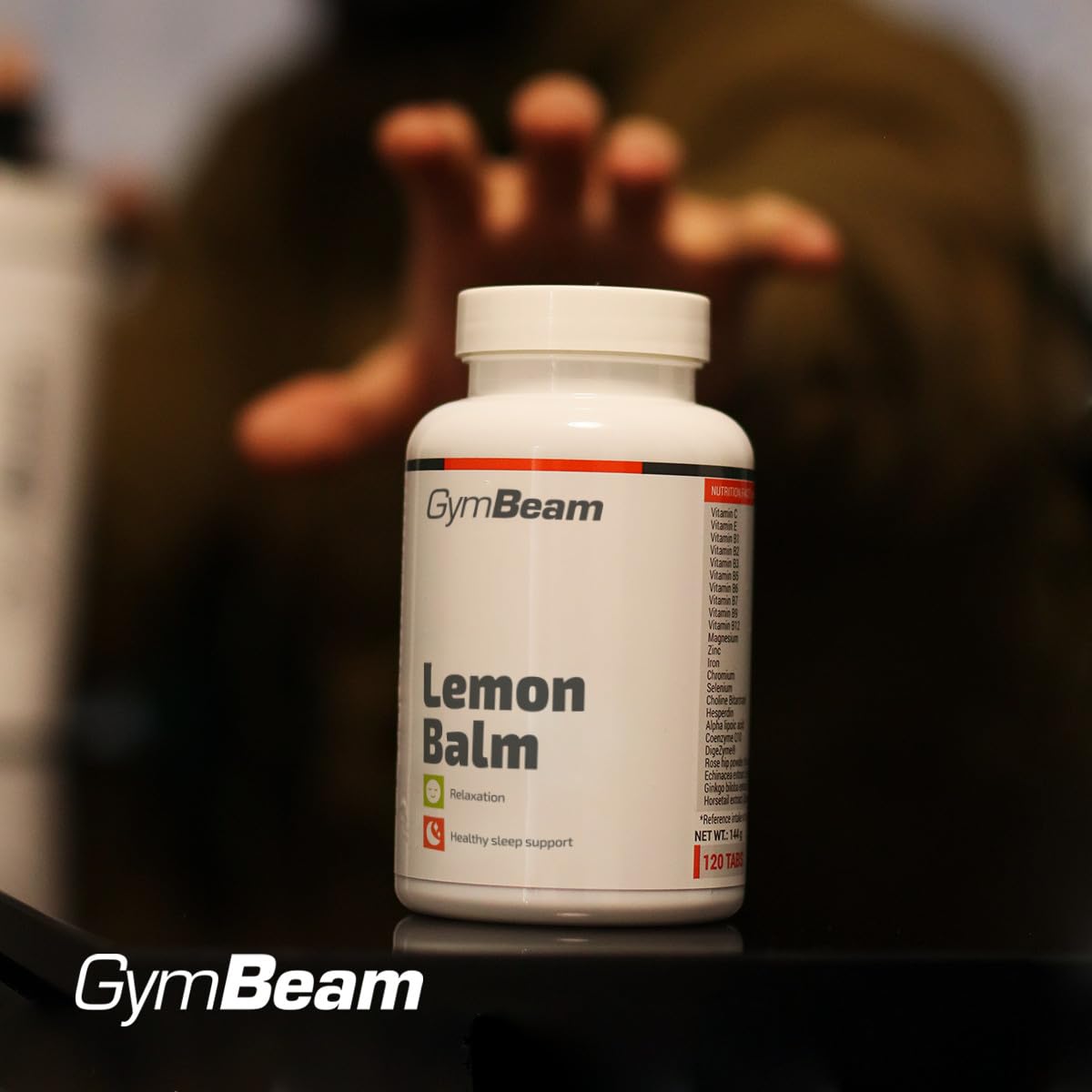 GymBeam Melissa 1000 mg Capsule Vegane 90 cps Relax