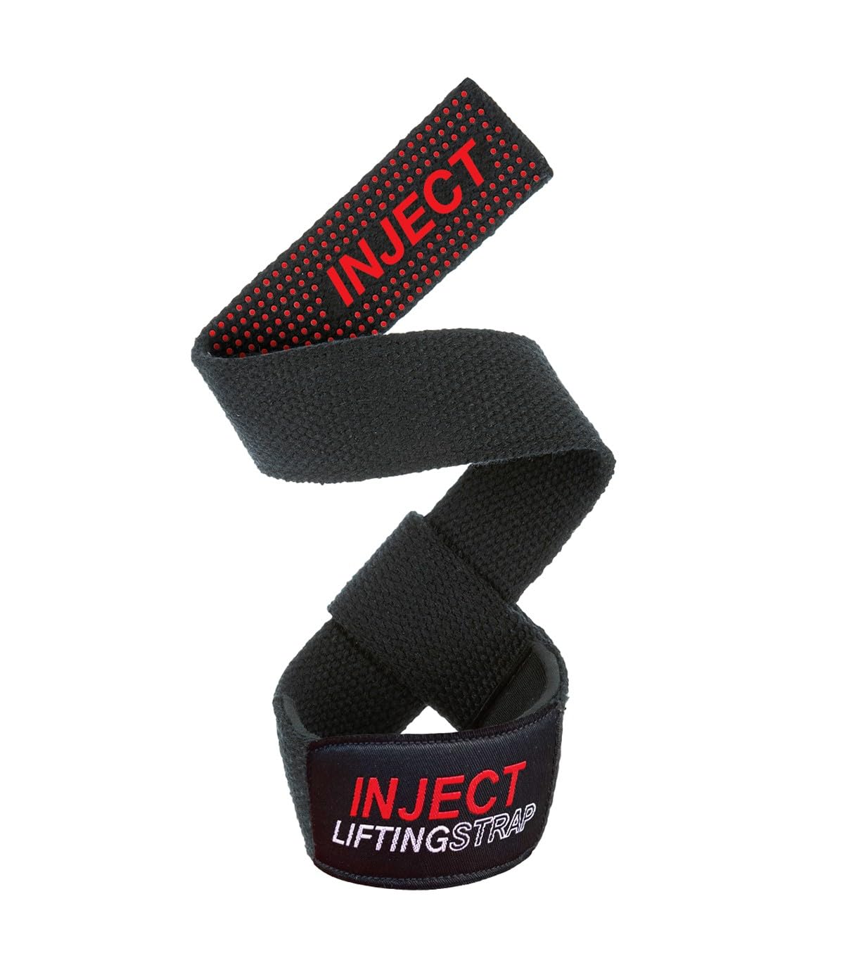 INJECT NUTRITION Accessori Training Cinghie Sollevamento Nero Rosso