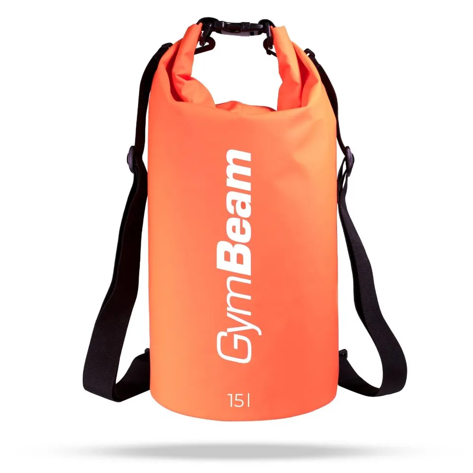 GymBeam Dry Bag Borsa Impermeabile 15 litri con tracolla