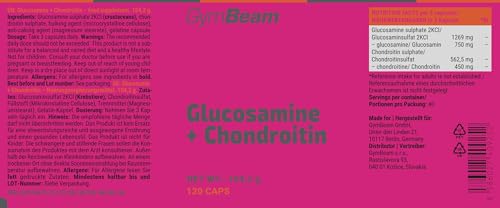 GymBeam Glucosamina Condroitina Capsule Articolazioni