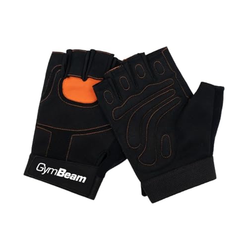 GymBeam Core Fitness Guanti Palestra S senza Dita Pelle