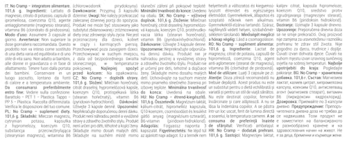 GymBeam No Cramp Integratore 120 Capsule Magnesio Potassio