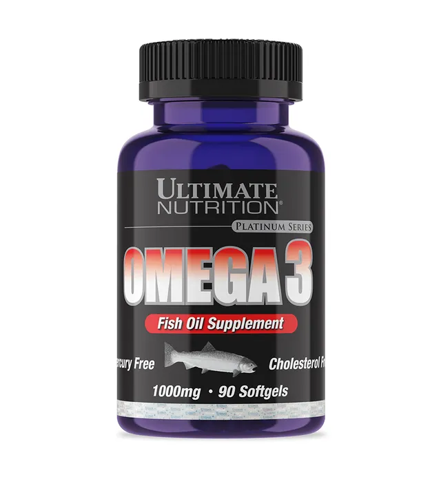 Ultimate Nutrition Health & Wellness Omega 3 olio pesce 90 softgel EPA DHA