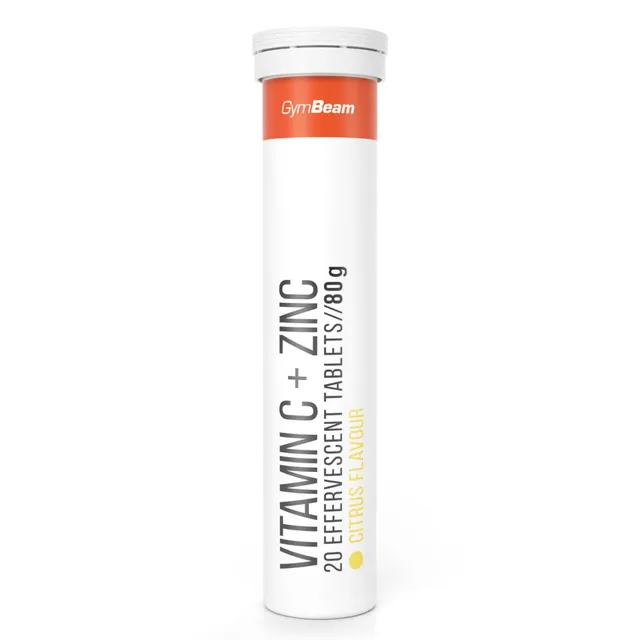 GymBeam Vitamina C Zinco effervescente immunità