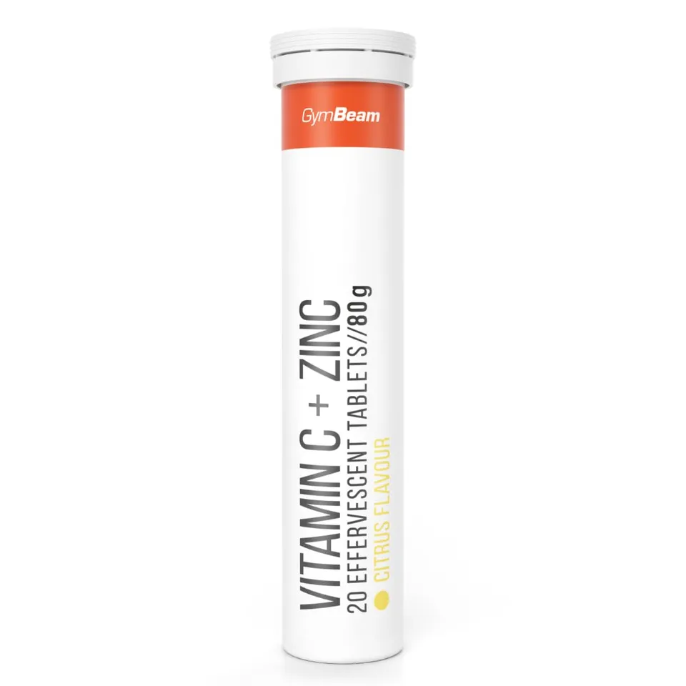 GymBeam Vitamina C Zinco effervescente immunità