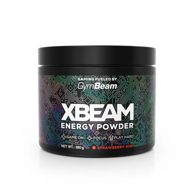 GymBeam Energy Powder Fragola-Kiwi 360 g gamer