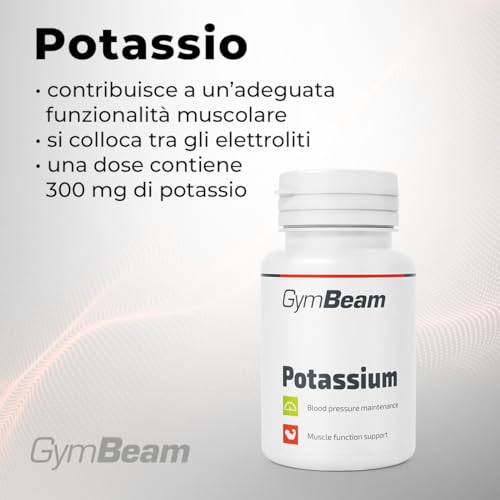 GymBeam Minerali Potassio Citrato Capsule 60 cps 300 mg