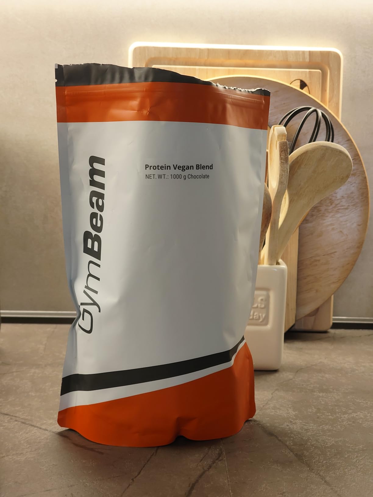 GymBeam Vegan Blend proteine vegane 1000 g cioccolato
