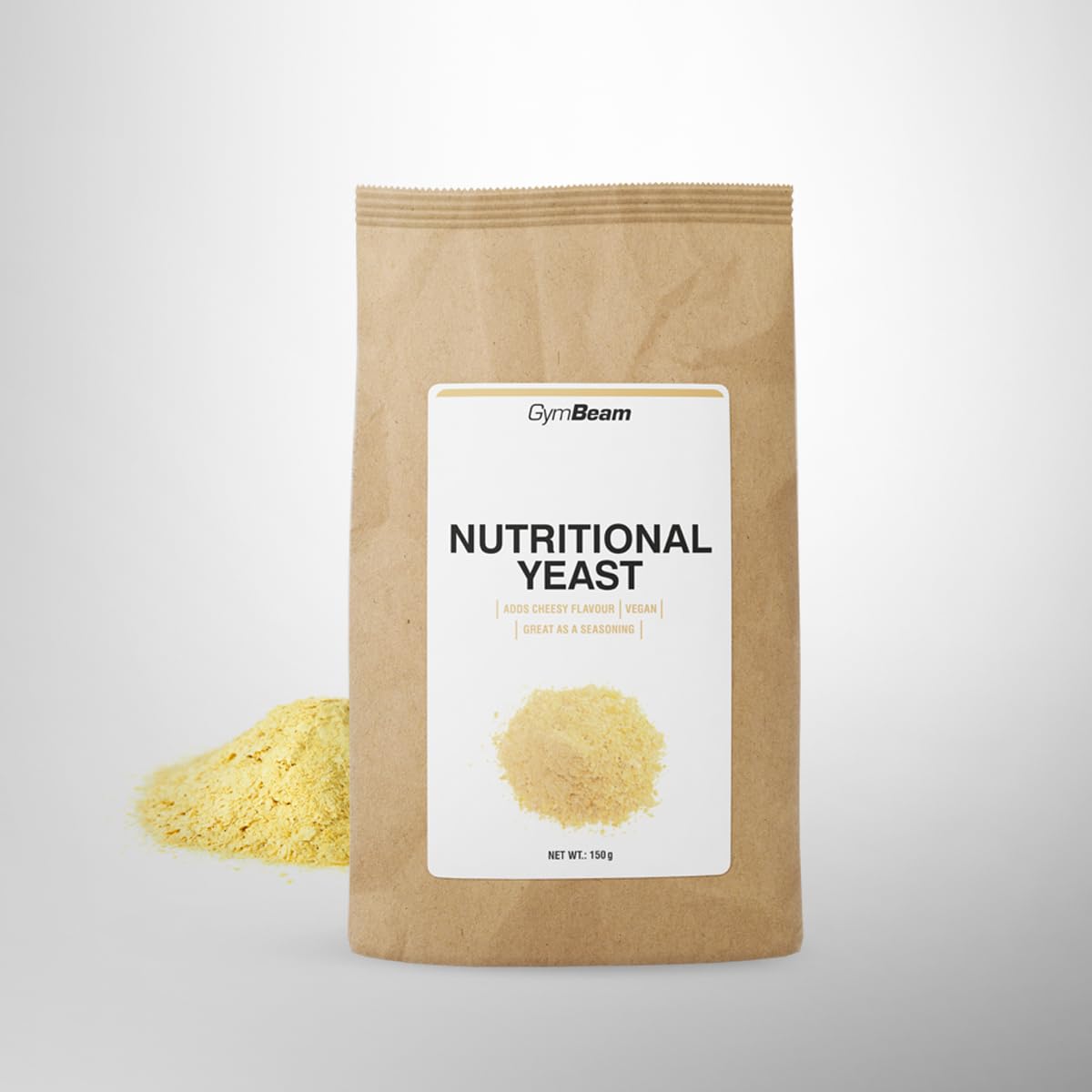 GymBeam Alimentazione Lievito Alimentare Condimento 150 g Parmigiano Vegano