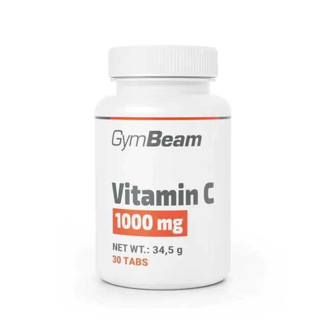 GymBeam Vitamine C 1000mg 30 cpr acido ascorbico immunità