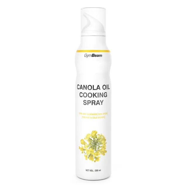 GymBeam Olio di Canola Spray 200 ml grassi insaturi