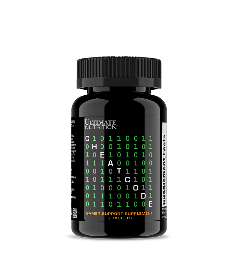 Ultimate Nutrition Cheat Code integratore gaming sample