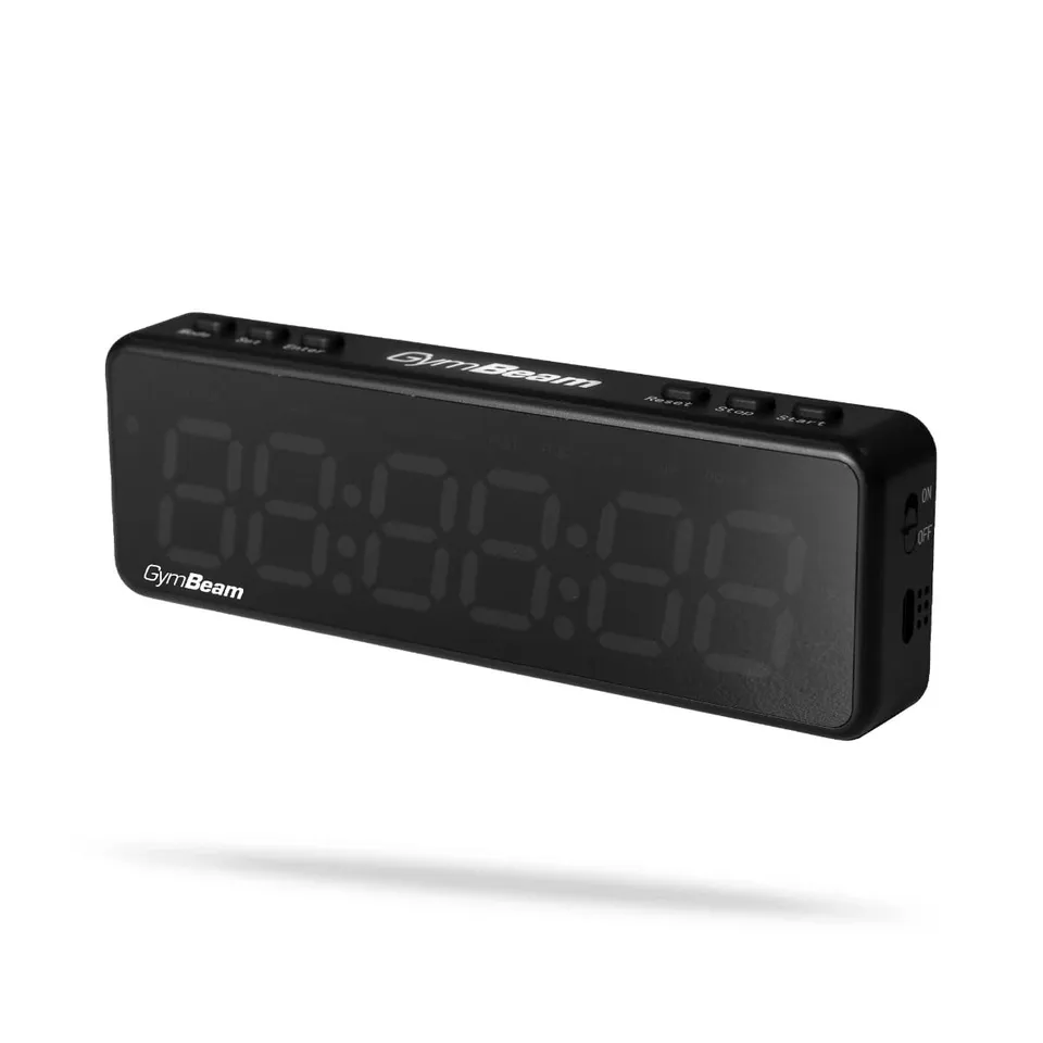 GymBeam Timer Palestra LED Intervalli HIIT con Telecomando