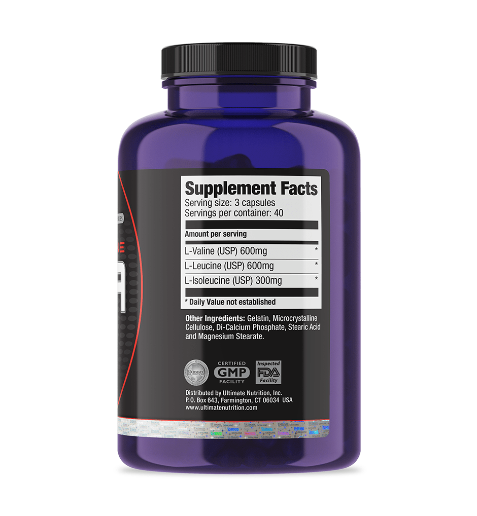 Ultimate Nutrition Performance Recovery 100% Crystalline BCAA compresse 120ct